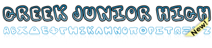 GreekFont Junior High Font