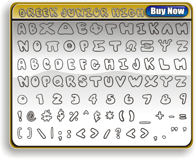 Greek Junior High Font